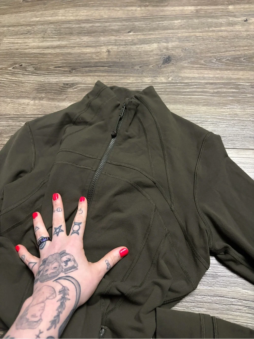 Lululemon Define Jacket *Luon (Dark Olive) Size 10